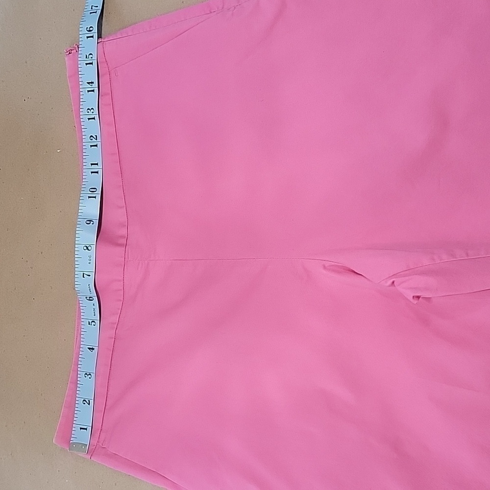 Pendleton Size 8 Pink Side Zip Stretch Capri Pant… - image 6